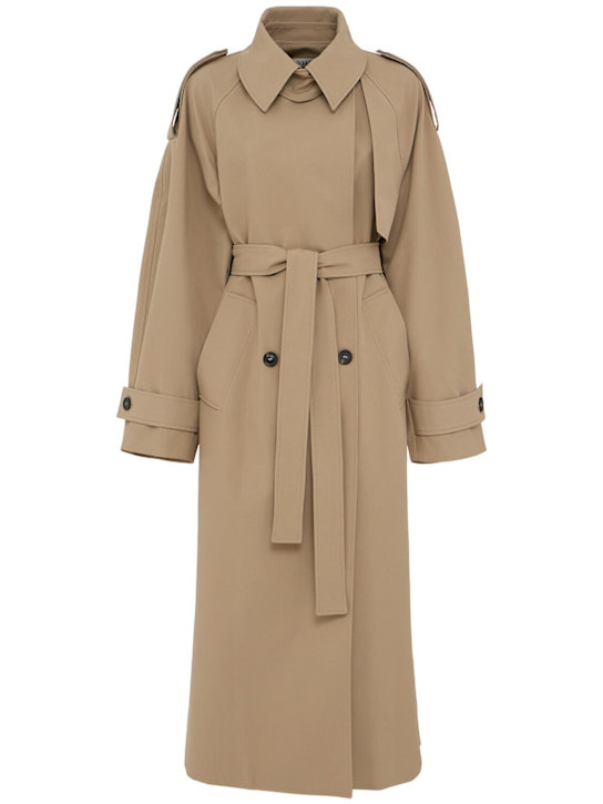 Róhe: Oversized classic trench coat - women_0 | Luisa Via Roma