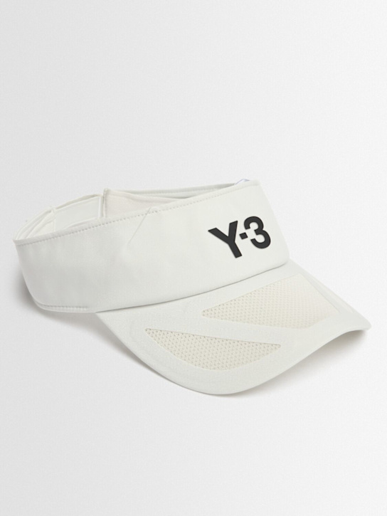 Y-3: Clima visor - Orbgry/Black - women_1 | Luisa Via Roma