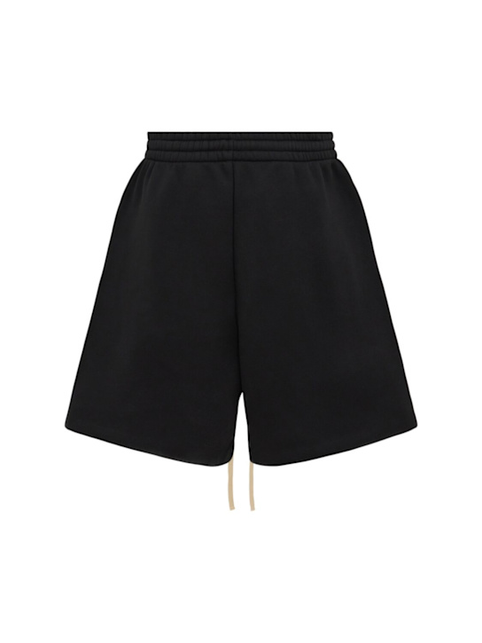 Fear of God: Cotton blend sweat shorts - men_1 | Luisa Via Roma