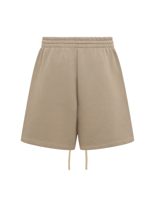 Fear of God: Cotton blend sweat shorts - men_1 | Luisa Via Roma