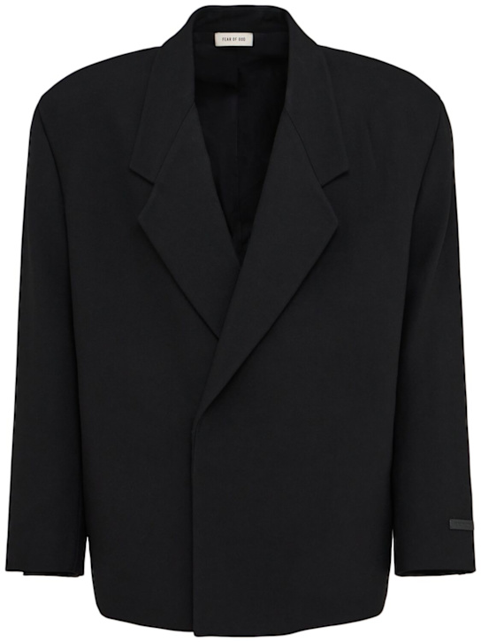 Fear of God: Classic blazer - Black - men_0 | Luisa Via Roma