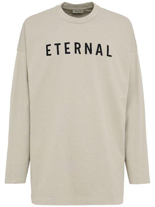 Fear of God: Eternal long sleeve t-shirt - men_0 | Luisa Via Roma