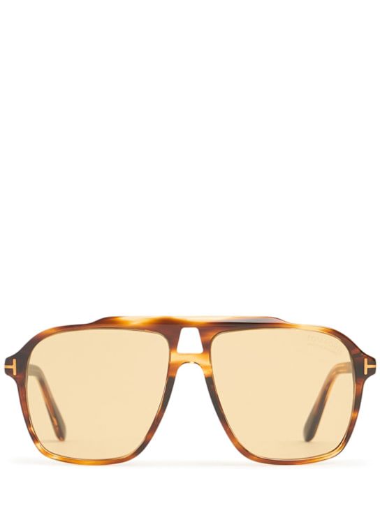 Tom Ford: Autari navigator acetate sunglasses - men_0 | Luisa Via Roma