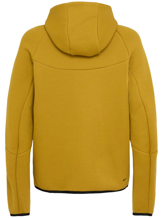Nike: Tech zip-up sweatshirt - Ochre/Black - men_1 | Luisa Via Roma