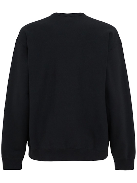 Nike: Camiseta con manga larga - Negro/Blanco - men_1 | Luisa Via Roma