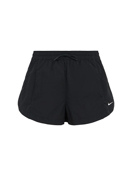 Nike: Shorts „2## Wind Runner“ - Schwarz/Weiß - women_0 | Luisa Via Roma