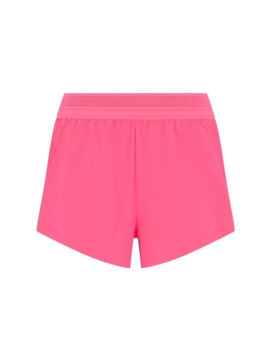 Nike: Aero Swift Dry fit  3" shorts - Hyper Pink/Blac - women_0 | Luisa Via Roma