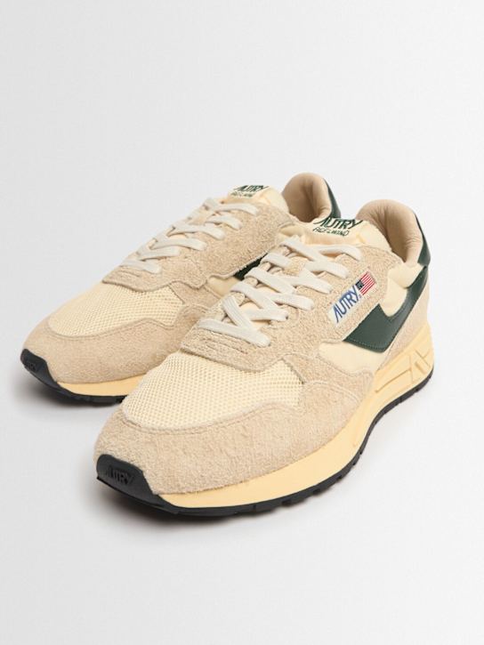 Autry: Easeknit低帮运动鞋 - Ecru/Mountain - men_1 | Luisa Via Roma