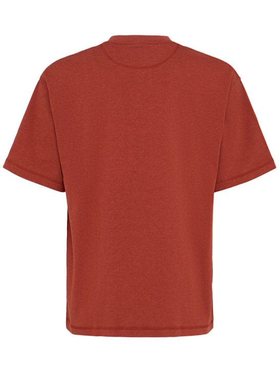 Nike: T-shirt Wool Classics a maniche corte - Mars Stone - men_1 | Luisa Via Roma
