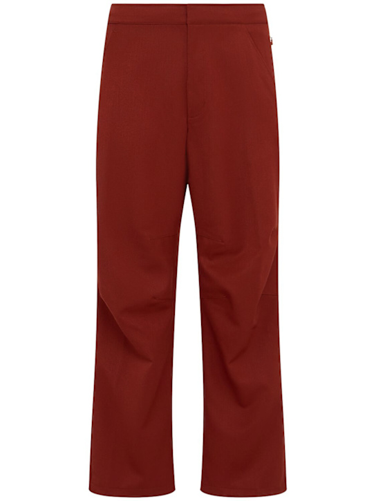 Nike: Wool Classics woven pants - Mars Stone - men_0 | Luisa Via Roma