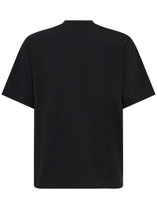 Nike: Wool Classics short sleeve t-shirt - Black - men_1 | Luisa Via Roma