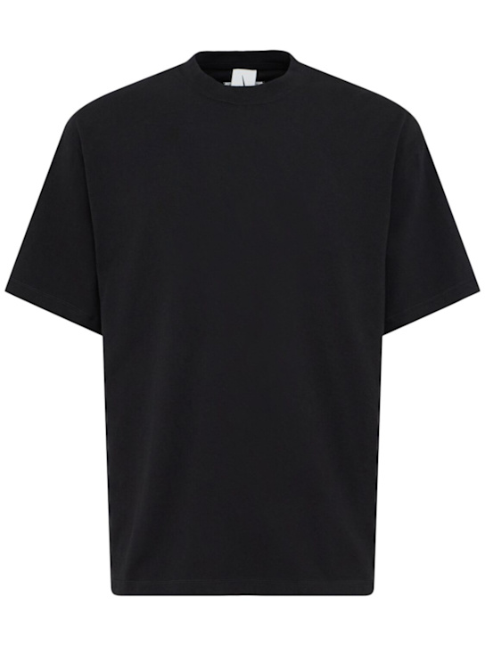 Nike: Wool Classics short sleeve t-shirt - Black - men_0 | Luisa Via Roma