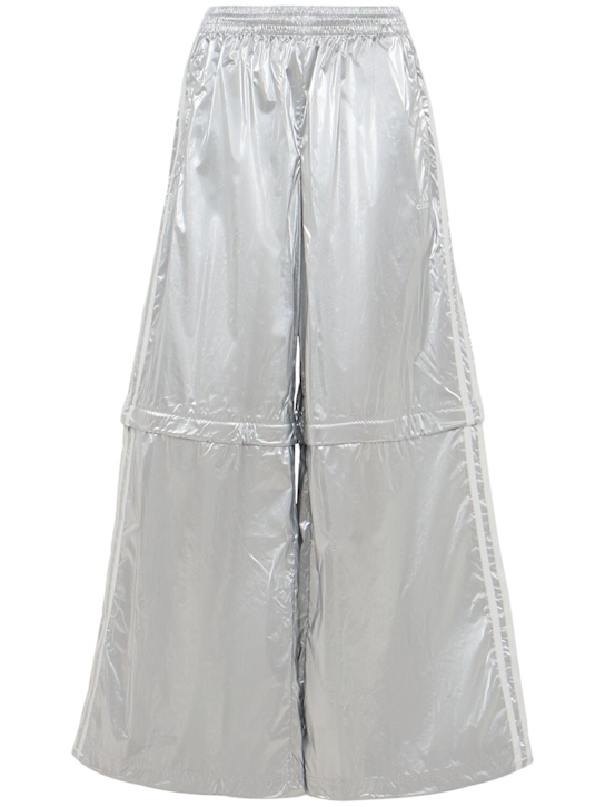 adidas Originals: Teamgeist track pants - Silver Metal - women_0 | Luisa Via Roma