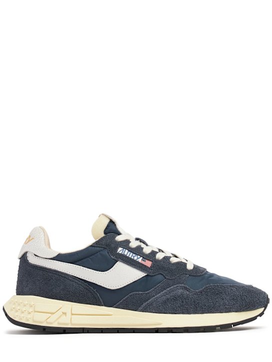 Autry: Reelwind low sneakers - Navy - men_0 | Luisa Via Roma
