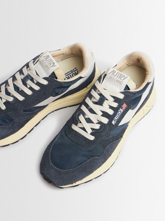 Autry: Reelwind low sneakers - Navy - men_1 | Luisa Via Roma