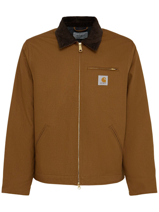 Carhartt WIP: Detroit Dearborn jacket - men_0 | Luisa Via Roma