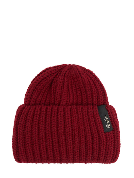 Borsalino: Bell wool beanie - レッド - women_0 | Luisa Via Roma