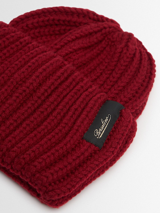 Borsalino: Bell wool beanie - レッド - women_1 | Luisa Via Roma