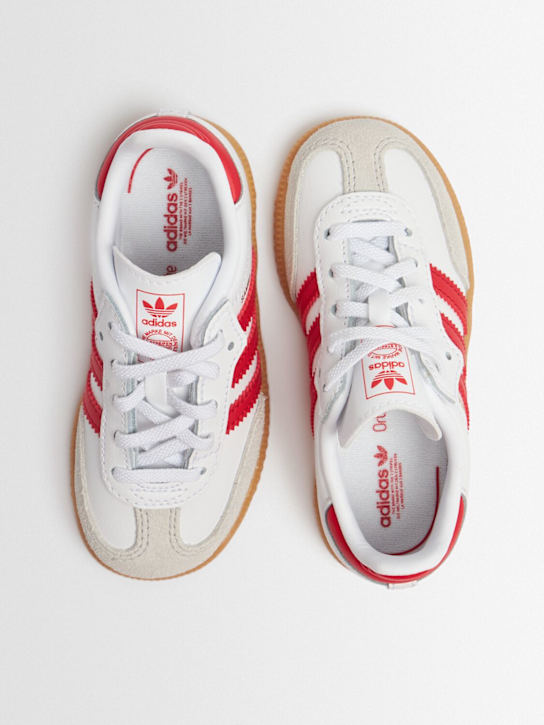 adidas Originals: Samba OG sneakers - ホワイト/レッド - kids-boys_1 | Luisa Via Roma
