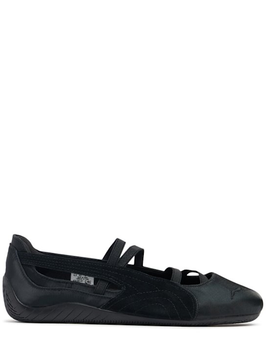 PUMA: Speedcat Ballet satin sneakers - women_0 | Luisa Via Roma