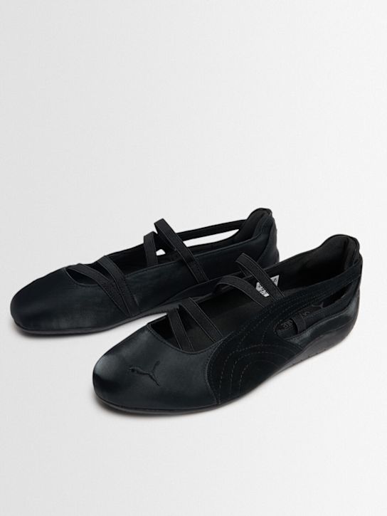 PUMA: Speedcat Ballet satin sneakers - women_1 | Luisa Via Roma