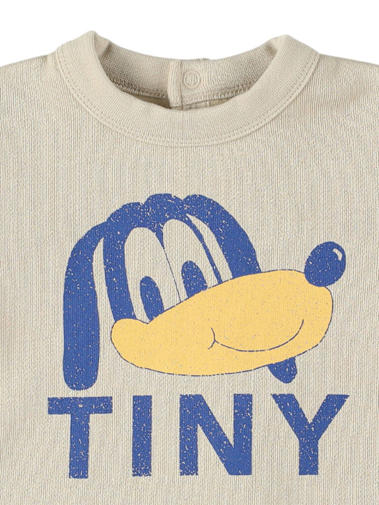 Tiny Cottons: Organic cotton terry romper - kids-girls_1 | Luisa Via Roma