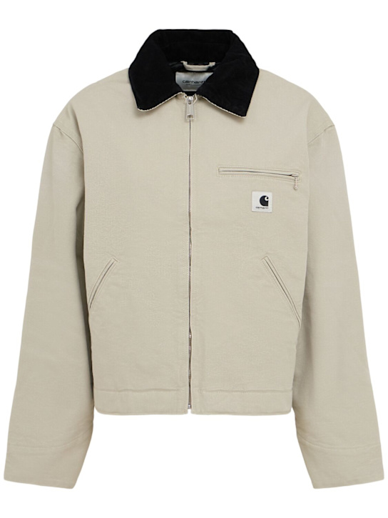 Carhartt WIP: OG Detroit organic cotton casual jacket - women_0 | Luisa Via Roma