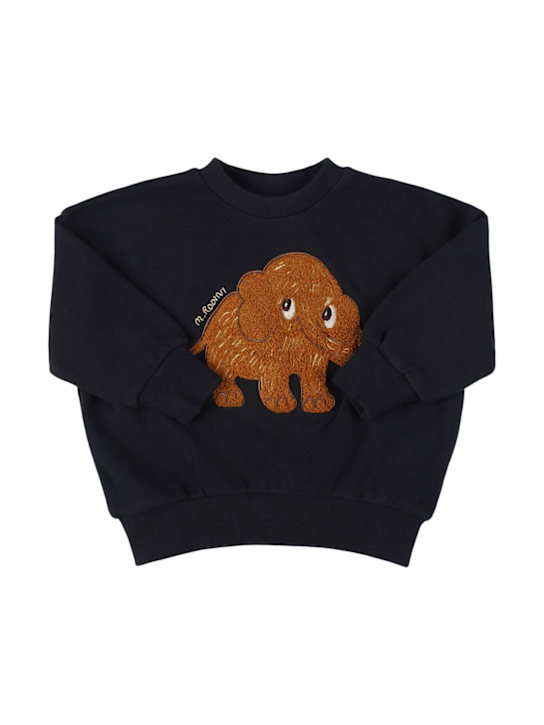 Mini Rodini: Printed organic cotton sweatshirt - kids-boys_0 | Luisa Via Roma