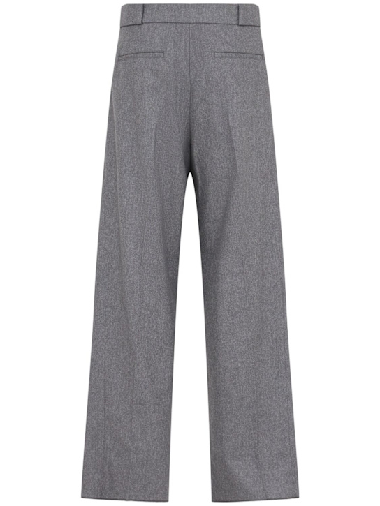 Laneus: Flannel pants - Grigio Melange/ - men_1 | Luisa Via Roma