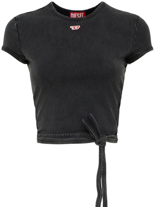 Diesel: Camiseta de algodón - women_0 | Luisa Via Roma
