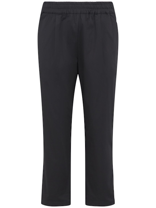 Family First: Cotton chino pants - Black - men_0 | Luisa Via Roma