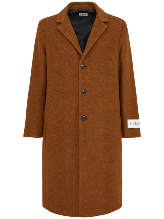 Amish: Wool blend coat - men_0 | Luisa Via Roma