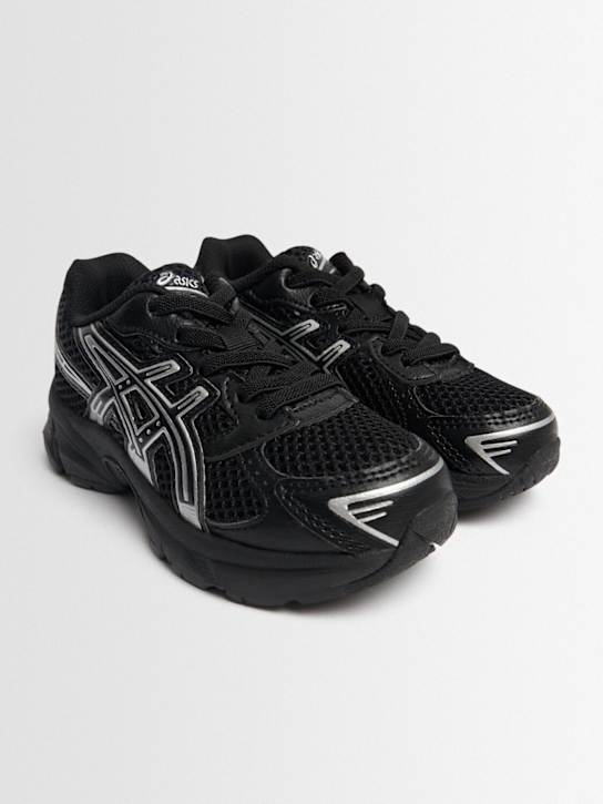 Asics: GEL-1130 lace-up sneakers - Black/Silver - kids-boys_1 | Luisa Via Roma