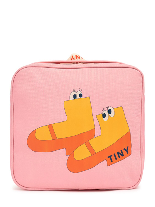 Tiny Cottons: Zaino in tela stampata - Rosa - kids-girls_0 | Luisa Via Roma