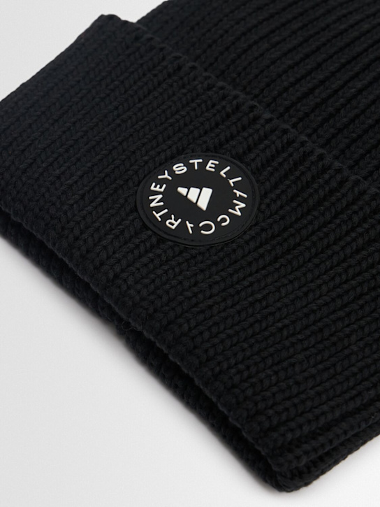 adidas By Stella McCartney: AMSC cotton blend beanie - women_1 | Luisa Via Roma