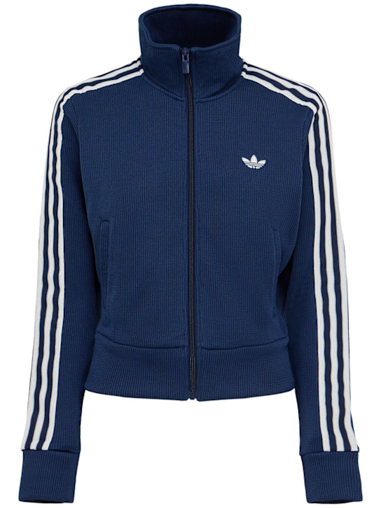 adidas Originals: Firebird knit track jacket - women_0 | Luisa Via Roma