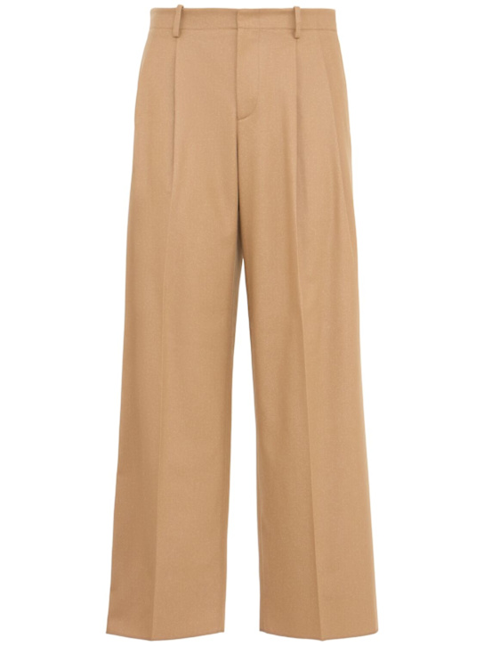 Laneus: Flannel pants - Cammello/Camel - men_0 | Luisa Via Roma