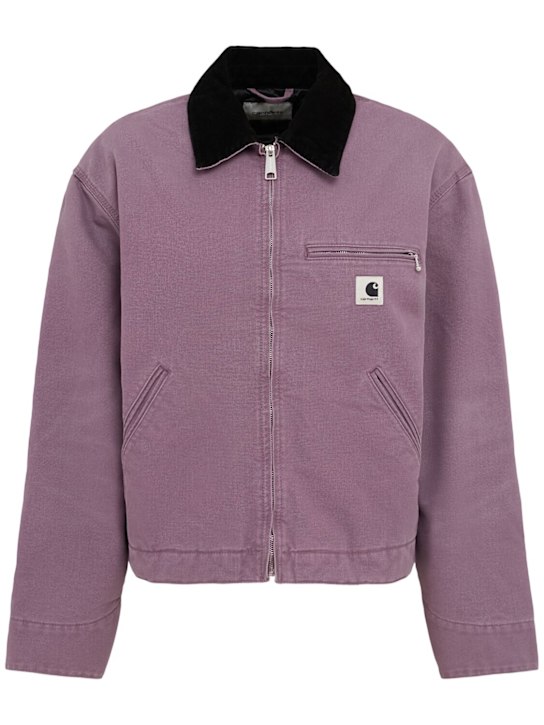 Carhartt WIP: OG Detroit organic cotton casual jacket - women_0 | Luisa Via Roma