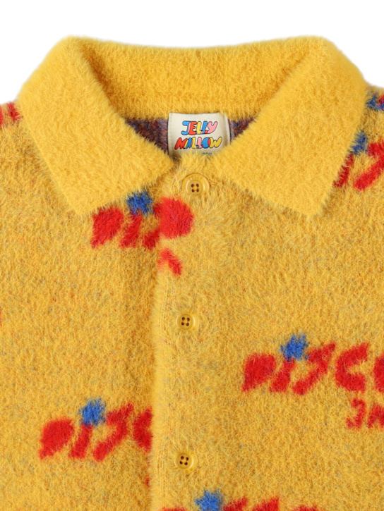 Jellymallow: Printed jacket - レッド/オレンジ - kids-boys_1 | Luisa Via Roma