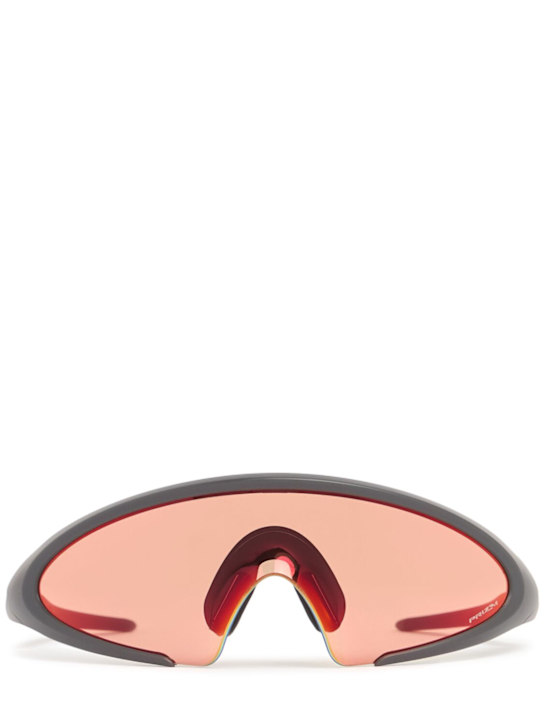 Oakley: Occhiali da sole specchiati Ellipse - Matte Carbon - women_0 | Luisa Via Roma