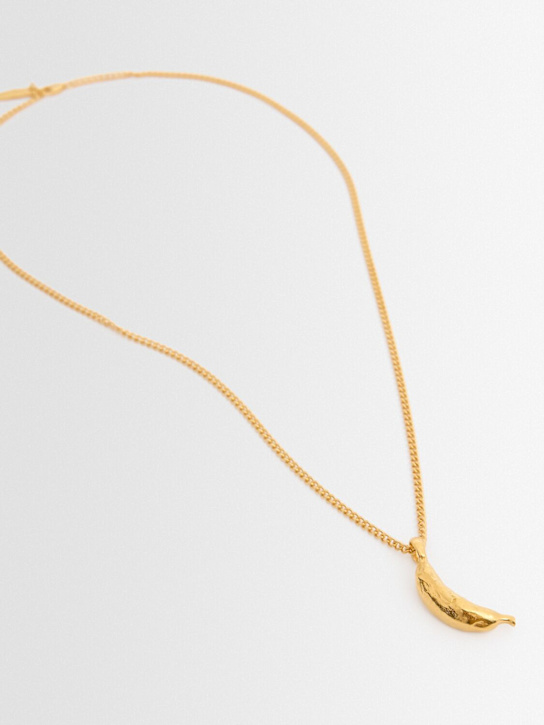 Simuero: Platano pendant necklace - Gold - women_1 | Luisa Via Roma