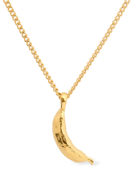 Simuero: Platano pendant necklace - Gold - women_0 | Luisa Via Roma