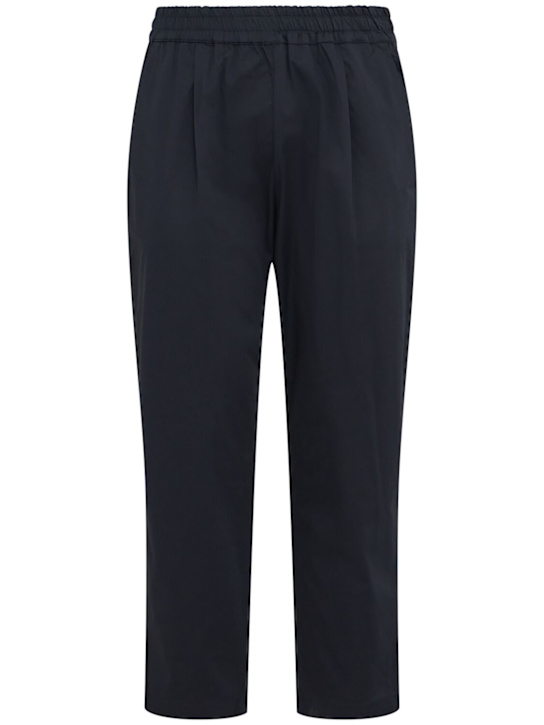 Family First: Chinohose aus Baumwolle - Blau - men_0 | Luisa Via Roma