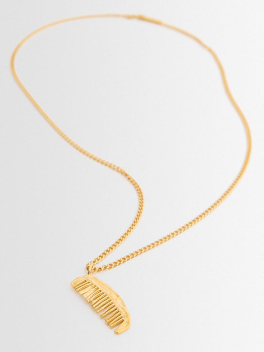 Simuero: Un Peine pendant necklace - Gold - women_1 | Luisa Via Roma