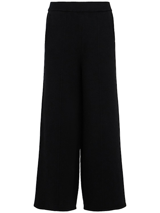 Laneus: Knitted pants - Nero/Black - men_0 | Luisa Via Roma