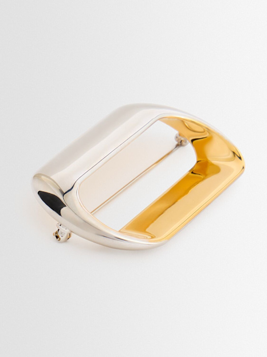 Jil Sander: Spilla bicolore Pin 1 - women_1 | Luisa Via Roma