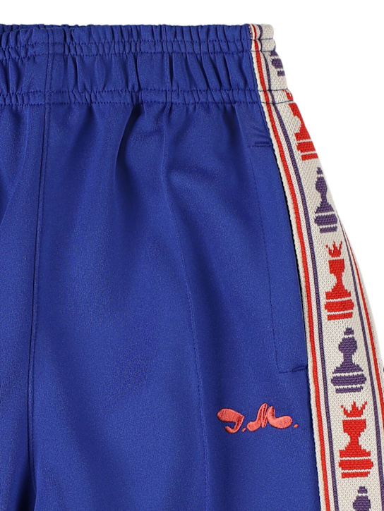 Jellymallow: Poly blend sweatpants - ブルー - kids-boys_1 | Luisa Via Roma