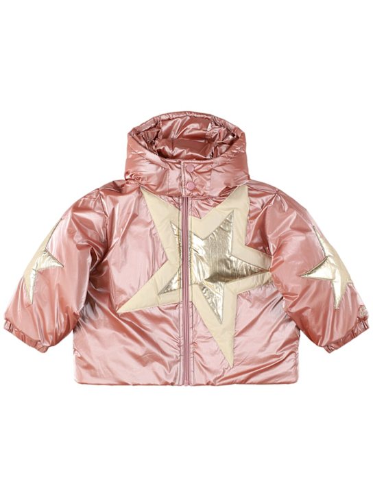 Jellymallow: Piumino in poly con cappuccio - Rosa - kids-girls_0 | Luisa Via Roma