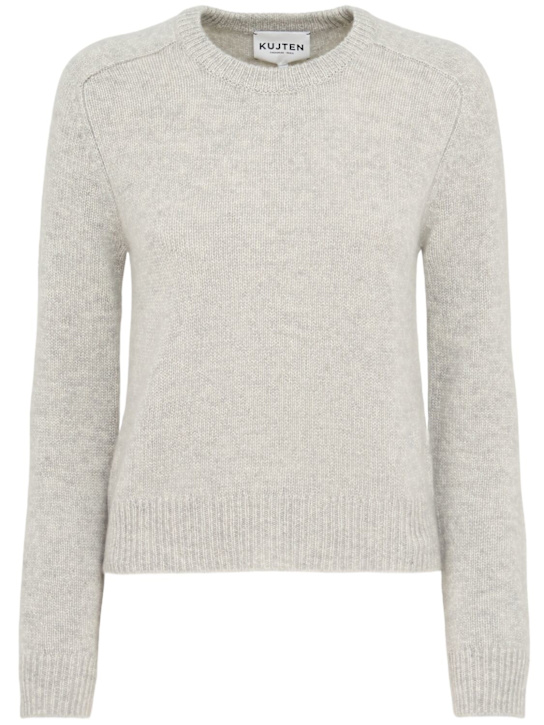 Kujten: Caroline knitted cashmere sweater - women_0 | Luisa Via Roma