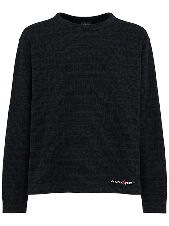 Jordan: Awake NY long sleeve thermal t-shirt - men_0 | Luisa Via Roma